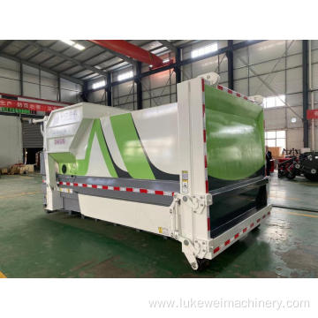 Trash compactor for garbage trucks